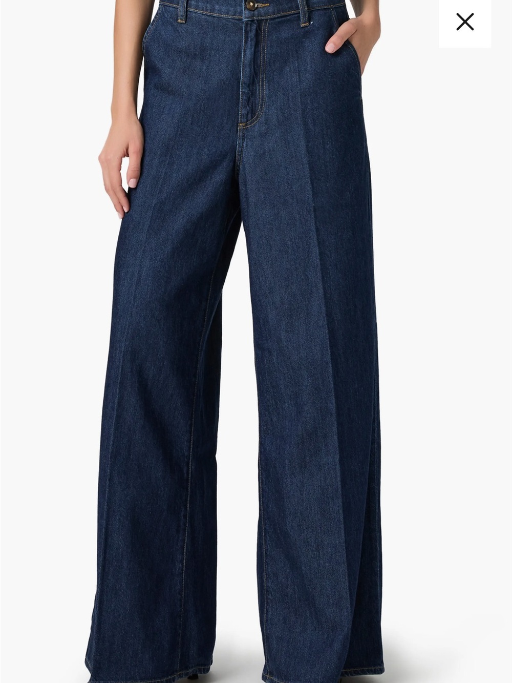 Paige Wide leg Jean trouser